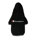 Chowpion Black Hoodie