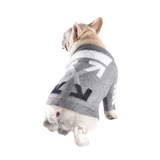 Woof-White Sweater