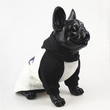 champion dog black hoodie and white hype puppyy