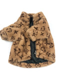 Louis Pawtton Furry Brown Jacket