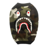 A Barking Pup Camo Sweater