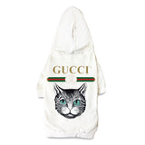 Pawcci Cat White Hoodie