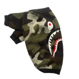 A Barking Pup Camo Sweater