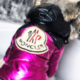 moncler dog jacker purple