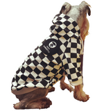 A Barking Pup Checker Hoodie