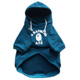 A Barking Pup Blue Hoodie