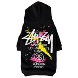 stussy dog black hoodie