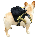 Woof-White Backpack