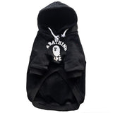 A Barking Pup Black Hoodie