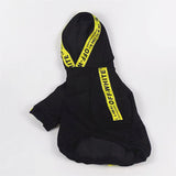 off white dog yellow hoodie