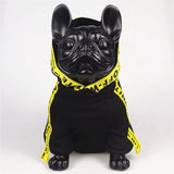 off white dog hoodie yellow