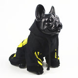 off white black hoodie yellow