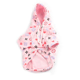Louis Pawtton Hearts Pink Hoodie