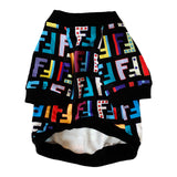 pwendi black sweatshirt multicolor the hype puppy