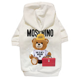 Poschino Engineer White Hoodie