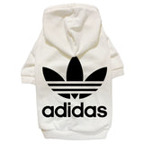 Pawdidas Originals Logo White Hoodie