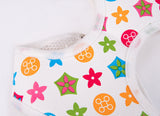 Louis Pawtton White Floral Harness and Leash Set
