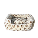 Louis Pawtton Furry Dog Bed