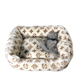 Louis Pawtton Furry Dog Bed
