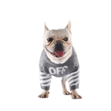 Woof-White Sweater