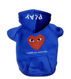 Paw des Garçons Blue Hoodie
