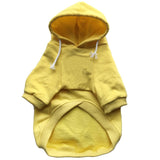 A Barking Pup Yellow Hoodie