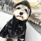 moncler black dog jacket