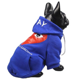 Paw des Garçons Blue Hoodie