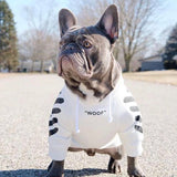 off white dog woof hoodie