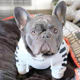 off white dog white hoodie hype