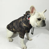 camo barking pup hype puppy dog