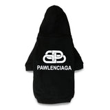 Pawlenciaga Black Logo Hoodie
