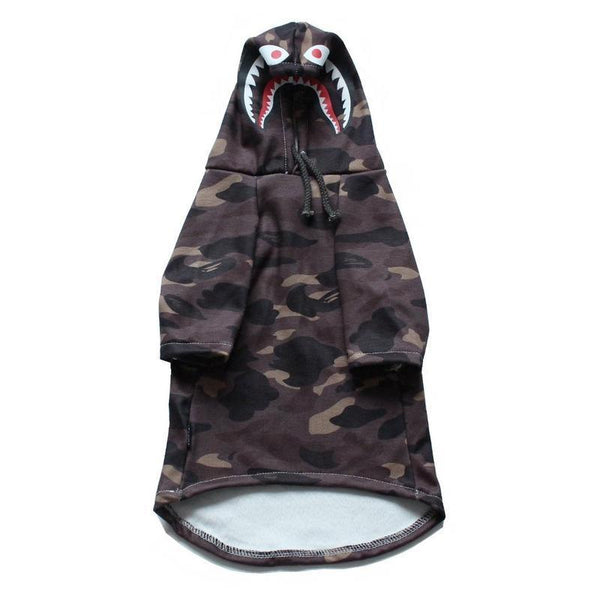 The Hype Puppy A Barking Pup Camo Hoodie