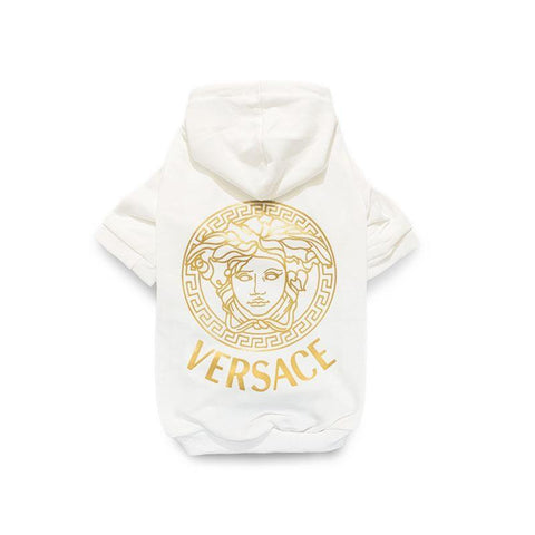 the hype puppy white versace hoodie