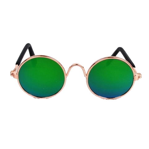Pawnnies Rose/Green Sunglasses